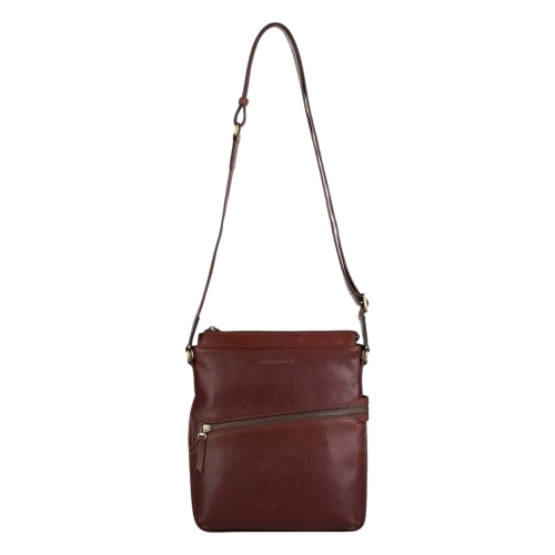 Сумка чоловіча шкіряна Tony Bellucci T5029-KR-04 темно-коричнева