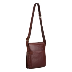 Сумка чоловіча шкіряна Tony Bellucci T5029-KR-04 темно-коричнева