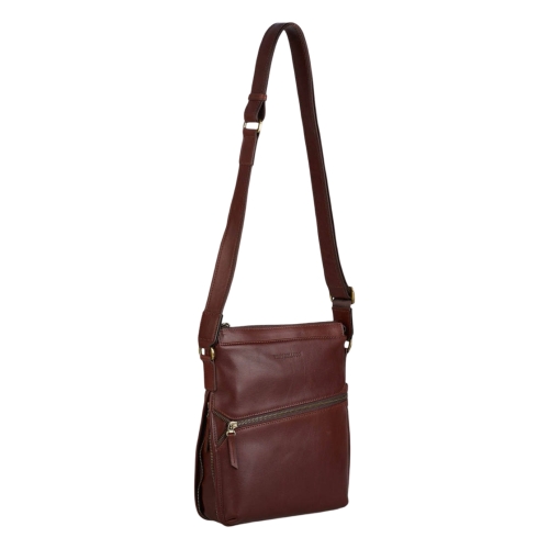 Сумка чоловіча шкіряна Tony Bellucci T5029-KR-04 темно-коричнева