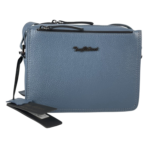 Сумка жіноча шкіряна Tony Bellucci 0437-215 блакитна