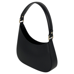 Сумка жіноча шкіряна Genuine Leather 854500025 чорна