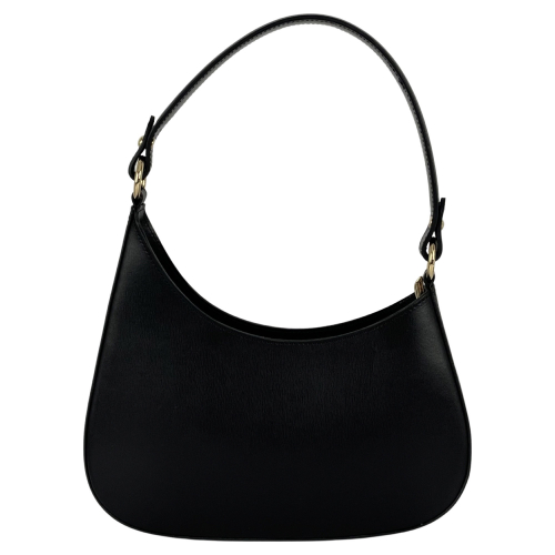 Сумка жіноча шкіряна Genuine Leather 854500025 чорна