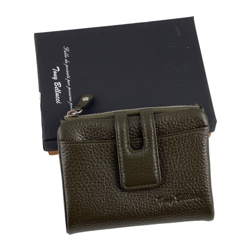 Гаманець жіночий шкіряний Tony Bellucci T898-217 оливковий