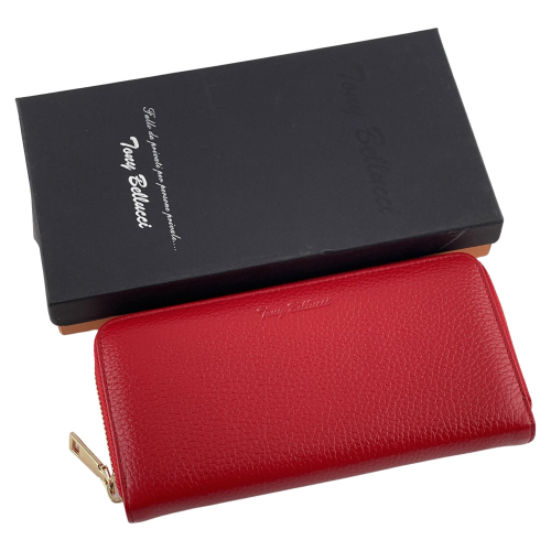 Кошелек женский кожаный Tony Bellucci T900-282 красный