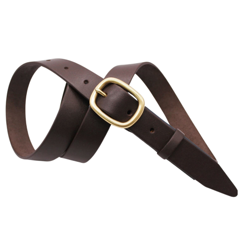 Ремінь жіночий шкіряний Кремінь 05.30.00.161 коричневий 125 см