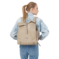 Рюкзак жіночий шкіряний Tony Bellucci 0872-12 молочний