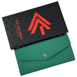 Кошелек женский кожаный Eminsa 2184 9-27 зеленый