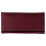 Кошелек женский кожаный Grande Pelle Festa 513661 бордовый (кожа глянцевая)