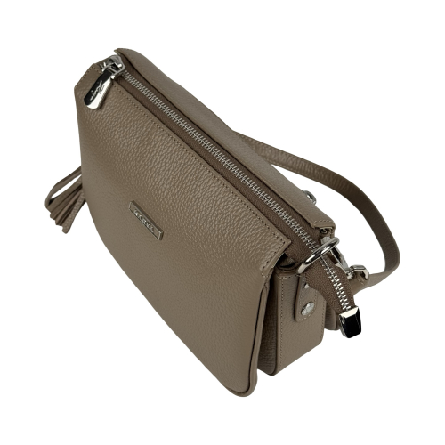 Сумка жіноча шкіряна Karya 5069-50 бежева