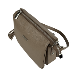 Сумка жіноча шкіряна Karya 5069-50 бежева