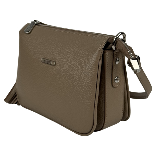 Сумка жіноча шкіряна Karya 5069-50 бежева