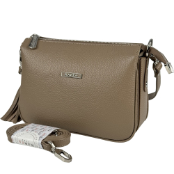 Сумка жіноча шкіряна Karya 5069-50 бежева