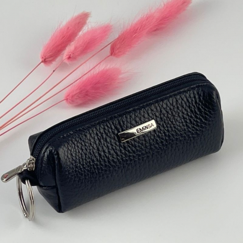 Ключниця шкіряна Eminsa 1520 37-1 чорна