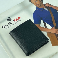 Гаманець чоловічий шкіряний Eminsa 1126 18-1 чорний