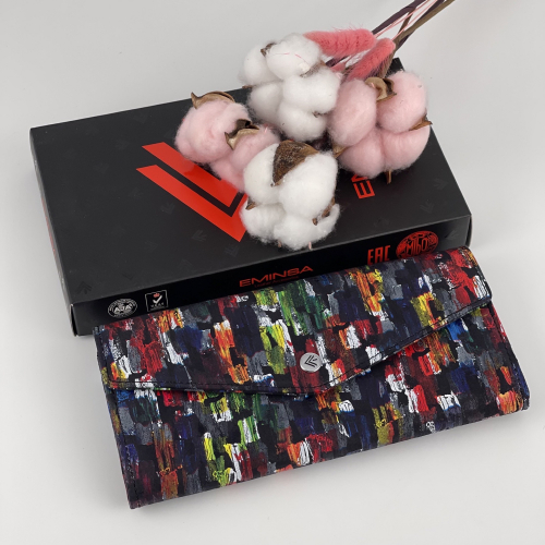 Кошелек женский кожаный Eminsa 2184 64-1 цветной