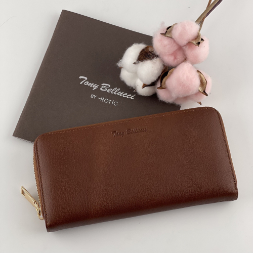Гаманець жіночий шкіряний Tony Bellucci T900-3 коричневий