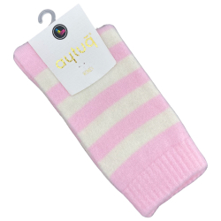 Шкарпетки жіночі теплі Aytug 48009 високі рожеві Size 36-40