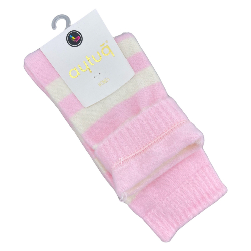 Шкарпетки жіночі теплі Aytug 48009 високі рожеві Size 36-40