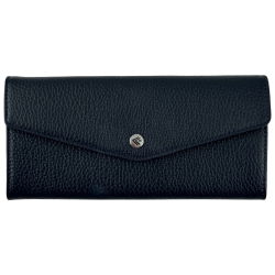 Кошелек женский кожаный Eminsa 2184 37-19 темно-синий