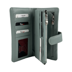 Кошелек женский кожаный Karya 1135-026 фисташковый