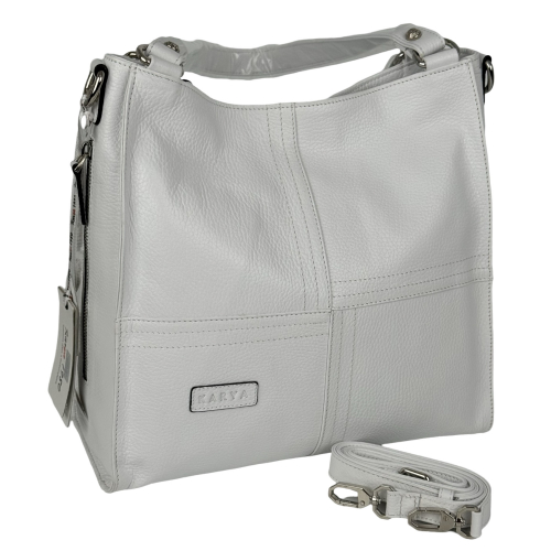 Сумка женская кожаная Karya 2352-09 белая