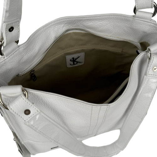 Сумка женская кожаная Karya 2352-09 белая