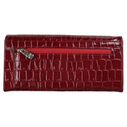 Гаманець жіночий шкіряний лакований Karya 1159-08 червоний