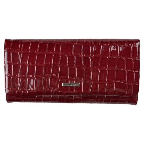 Гаманець жіночий шкіряний лакований Karya 1159-08 червоний