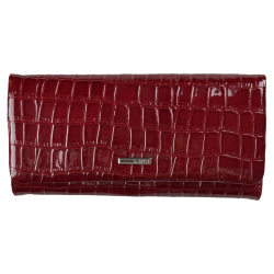 Гаманець жіночий шкіряний лакований Karya 1159-08 червоний