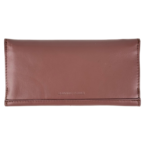 Кошелек женский кожаный Grande Pelle Festa 513665 фрез (кожа глянцевая)