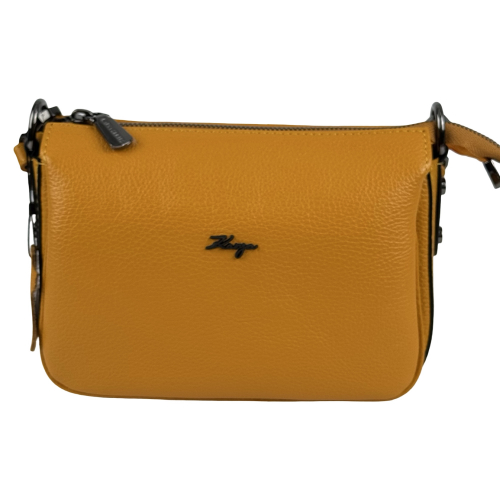 Сумка жіноча шкіряна Karya 5069-56 жовта