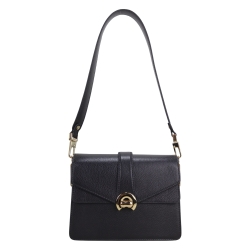 Сумка жіноча шкіряна Karya 2584-45 чорна