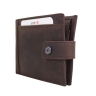 Гаманець чоловічий шкіряний Karya 0456-31 темно-коричневий (шкіра Crazy Horse)
