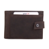 Гаманець чоловічий шкіряний Karya 0456-31 темно-коричневий (шкіра Crazy Horse)