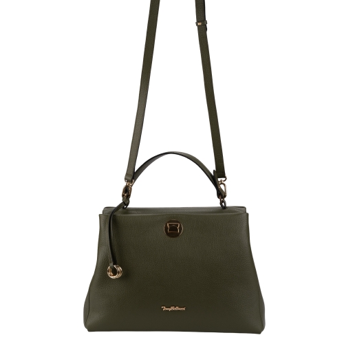 Сумка жіноча шкіряна Tony Bellucci 0997-217 оливкова