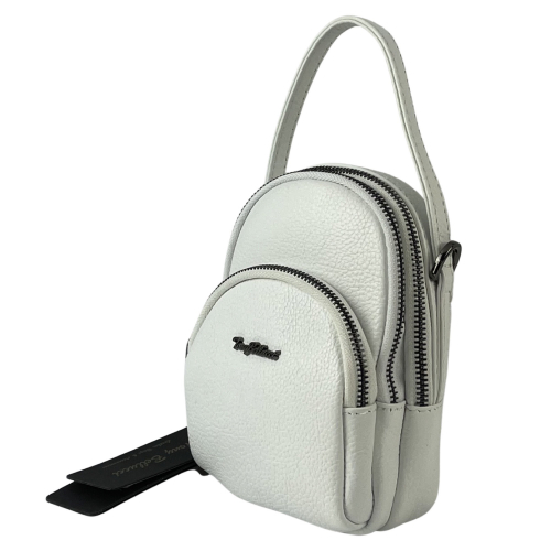 Сумка кросс-боди женская кожаная Tony Bellucci 0592-200 белая