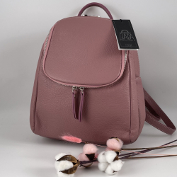 Рюкзак жіночий шкіряний Genuine Leather 759281 ліловий