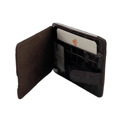 Гаманець картхолдер шкіряний Eminsa 1594 15-3 коричневий