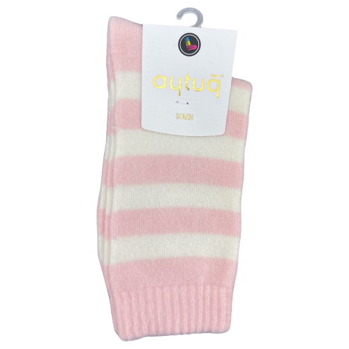 Шкарпетки жіночі теплі Aytug 48009 високі світло-рожеві Size 36-40
