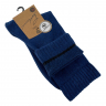 Шкарпетки жіночі Aytug 45000 Lambswool високі сині Size 36-39