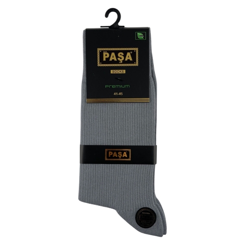 Шкарпетки чоловічі Pasa Premium 002 (14901) сірі Size 41-45