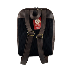 Рюкзак чоловічий шкіряний Vittorio Safino VS 040 коричневий матовий Крейзі