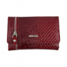Кошелек женский кожаный Karya 2004-019 красный (внутри черный)