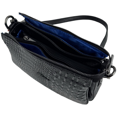 Сумка жіноча шкіряна Karya 5069-630 чорна