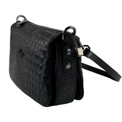 Сумка жіноча шкіряна Karya 5069-630 чорна