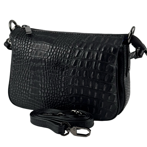 Сумка жіноча шкіряна Karya 5069-630 чорна