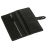 Кошелек кожаный Grande Pelle 524610 черный (кожа глянцевая)