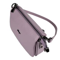 Сумка жіноча шкіряна Karya 5069-082 світло-фіолетова