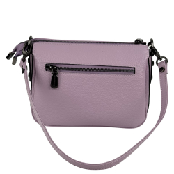 Сумка жіноча шкіряна Karya 5069-082 світло-фіолетова