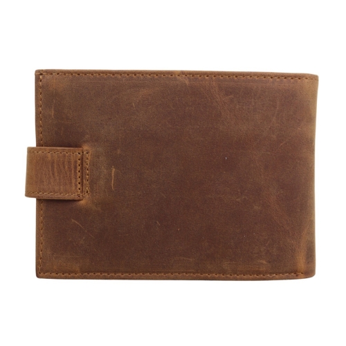 Гаманець чоловічий шкіряний Karya 0456-32 коричневий (шкіра Crazy Horse)